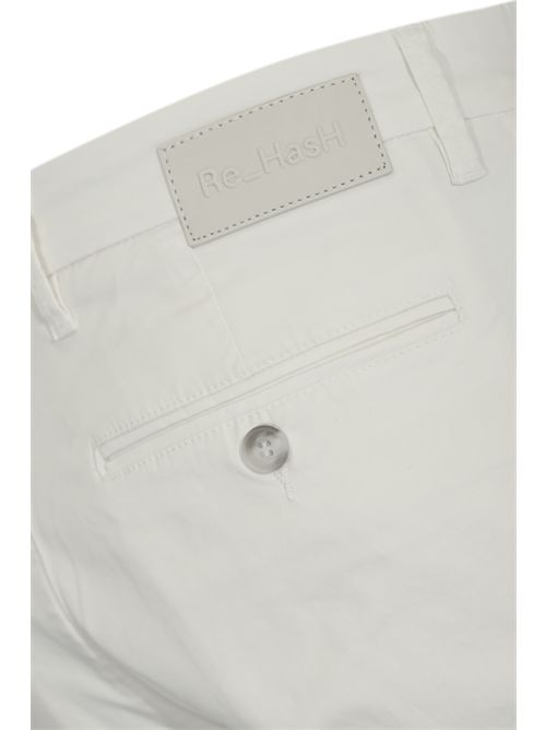 Pantalone Chino Mucha in cotone Bianco RE-HASH | P247 21040100
